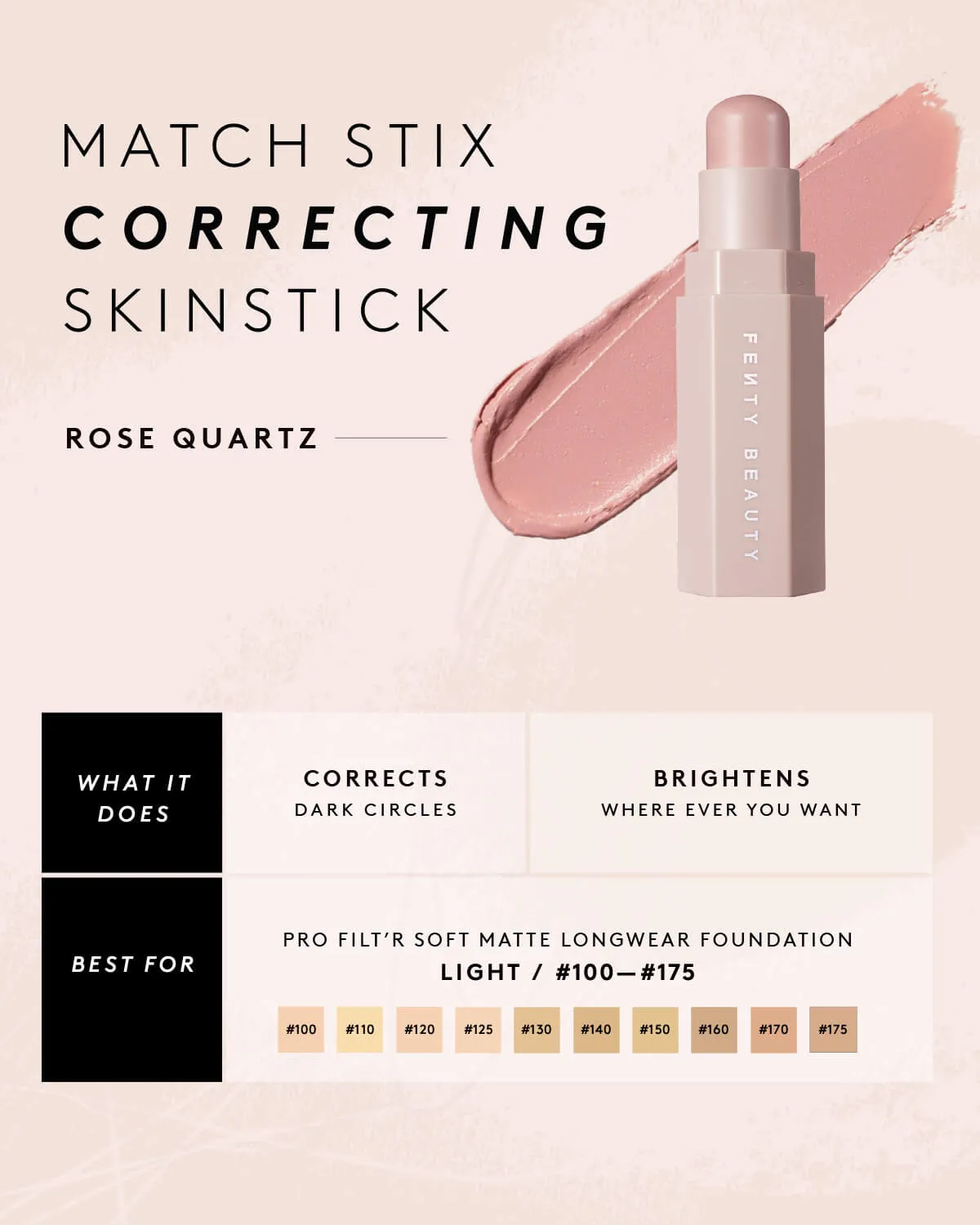 Match Stix Correcting Skinstick — Rose Quartz - Image 4
