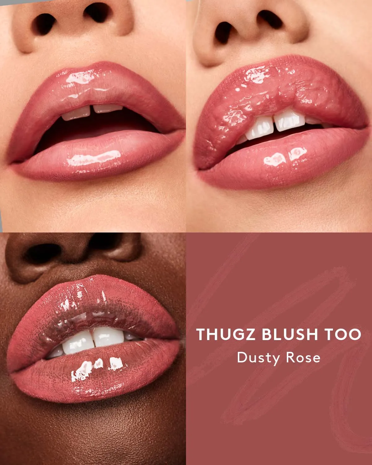 Trace’d Out Longwear Waterproof Pencil Lip Liner — Thugz Blush Too - Image 3