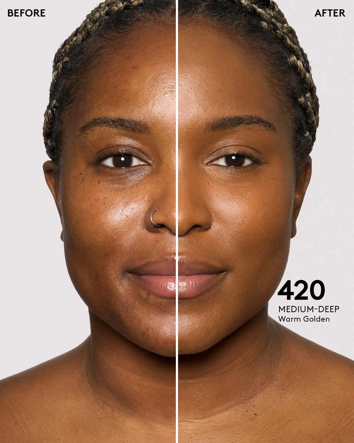 Soft’lit Naturally Luminous Longwear Foundation — 420 - Image 2