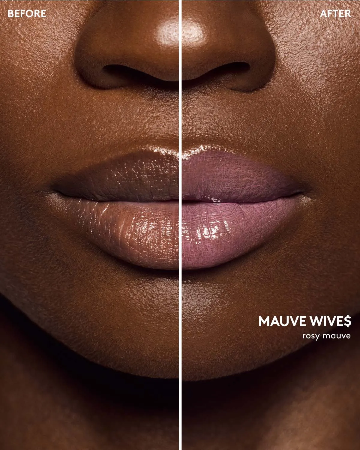 Gloss Bomb Cream Color Drip Lip Cream — Mauve Wive$ - Image 7