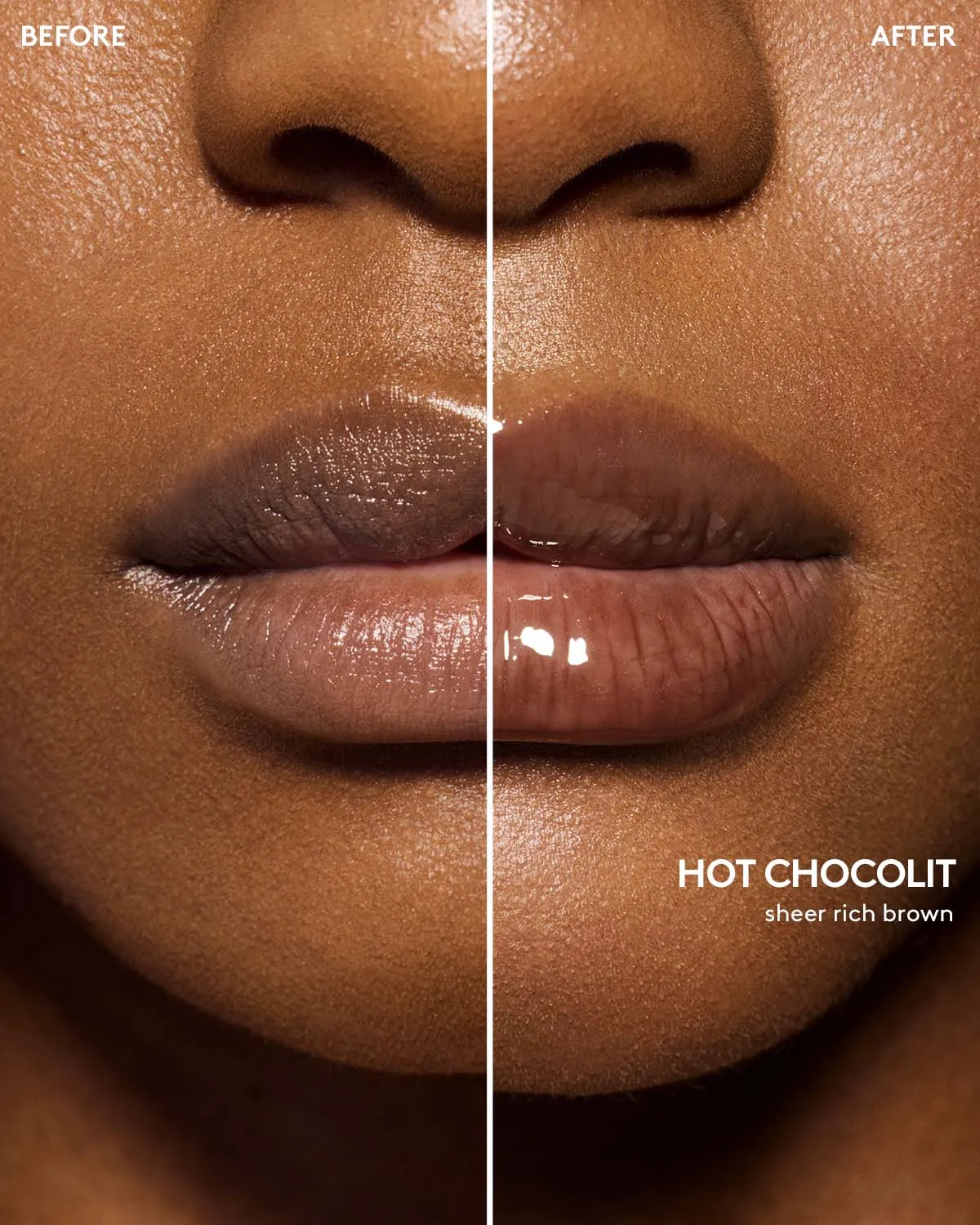Gloss Bomb Heat Universal Lip Luminizer + Plumper — Hot Chocolit Heat - Image 6