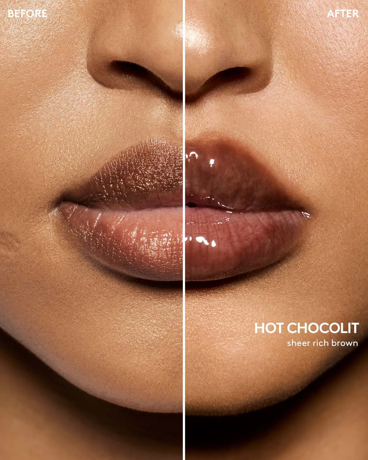 Gloss Bomb Heat Universal Lip Luminizer + Plumper — Hot Chocolit Heat - Image 4
