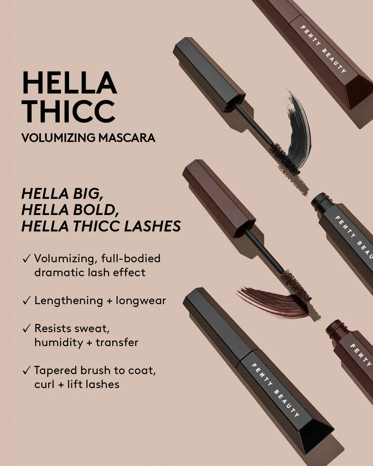 Hella Thicc Volumizing Mascara — Let’z Be Blunt - Image 4