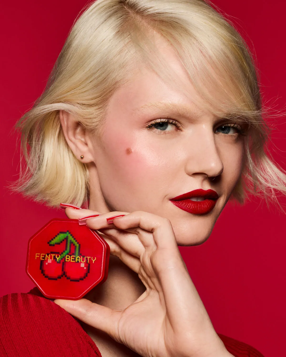 Hot Cheeks Velour Blushlighter — Cherry Pie’d - Image 2