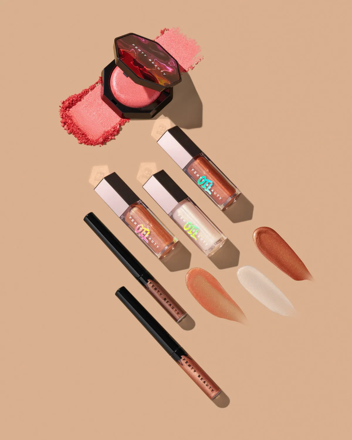 Glitty Lid Shimmer Liquid Eyeliner — Bronze All Ova Collection: Boozy Bronze - Image 4