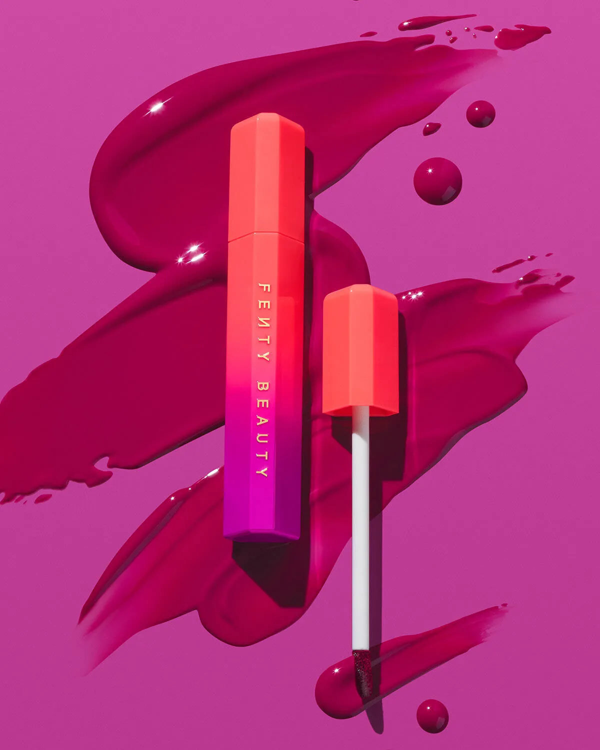 Poutsicle Hydrating Lip Stain — Summatime Collection: Fuchsia Wife - Image 6