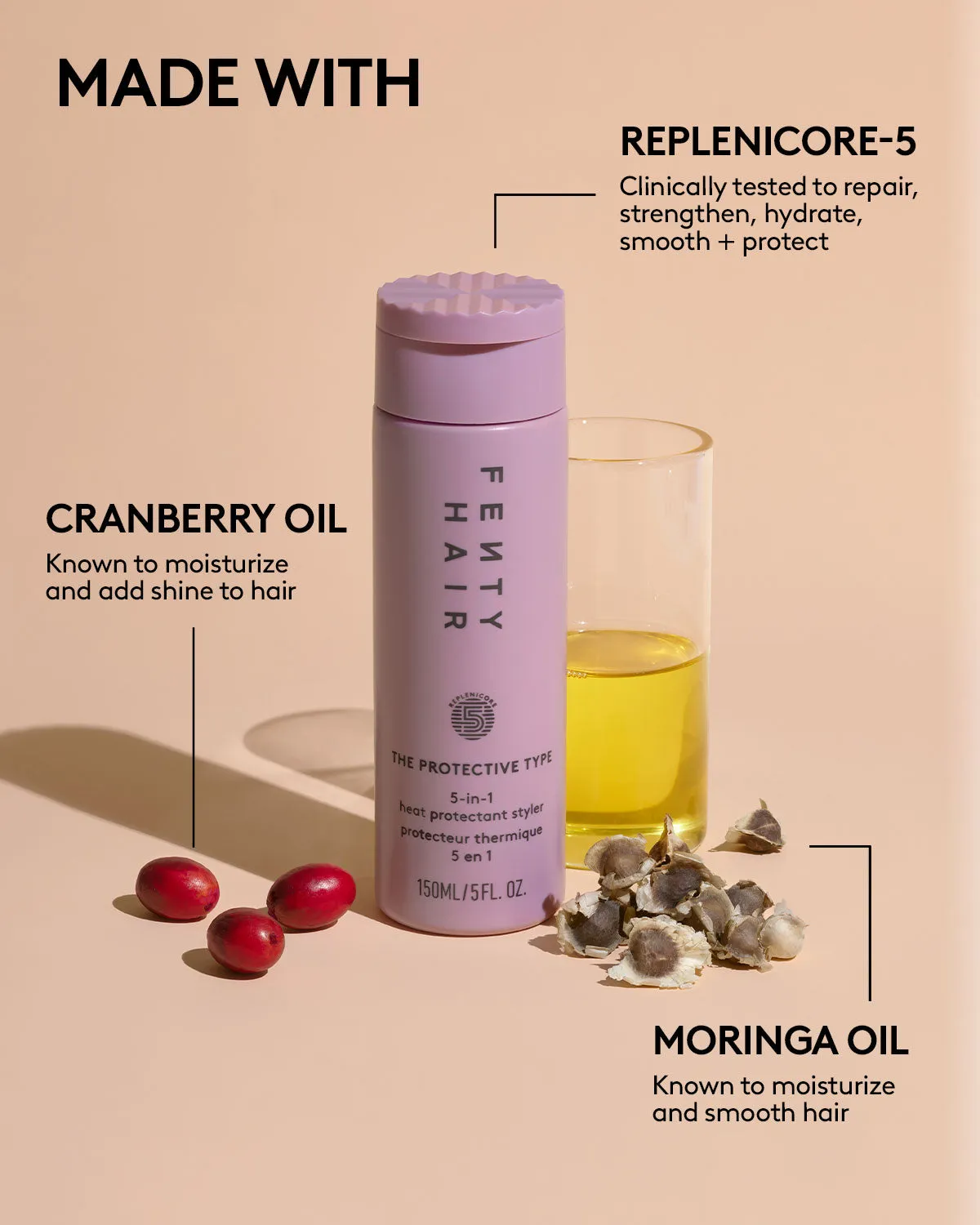 The Protective Type Frizz-Smoothing Heat Protectant Styling Cream - Image 9