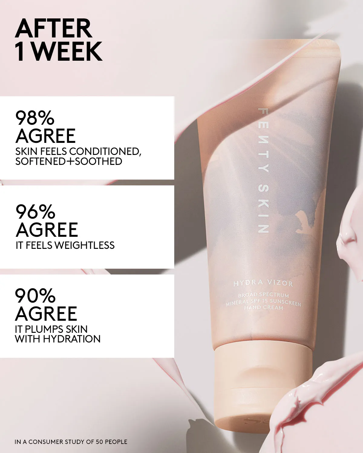 Hydra Vizor Broad Spectrum Mineral SPF 15 Sunscreen Hand Cream - Image 3