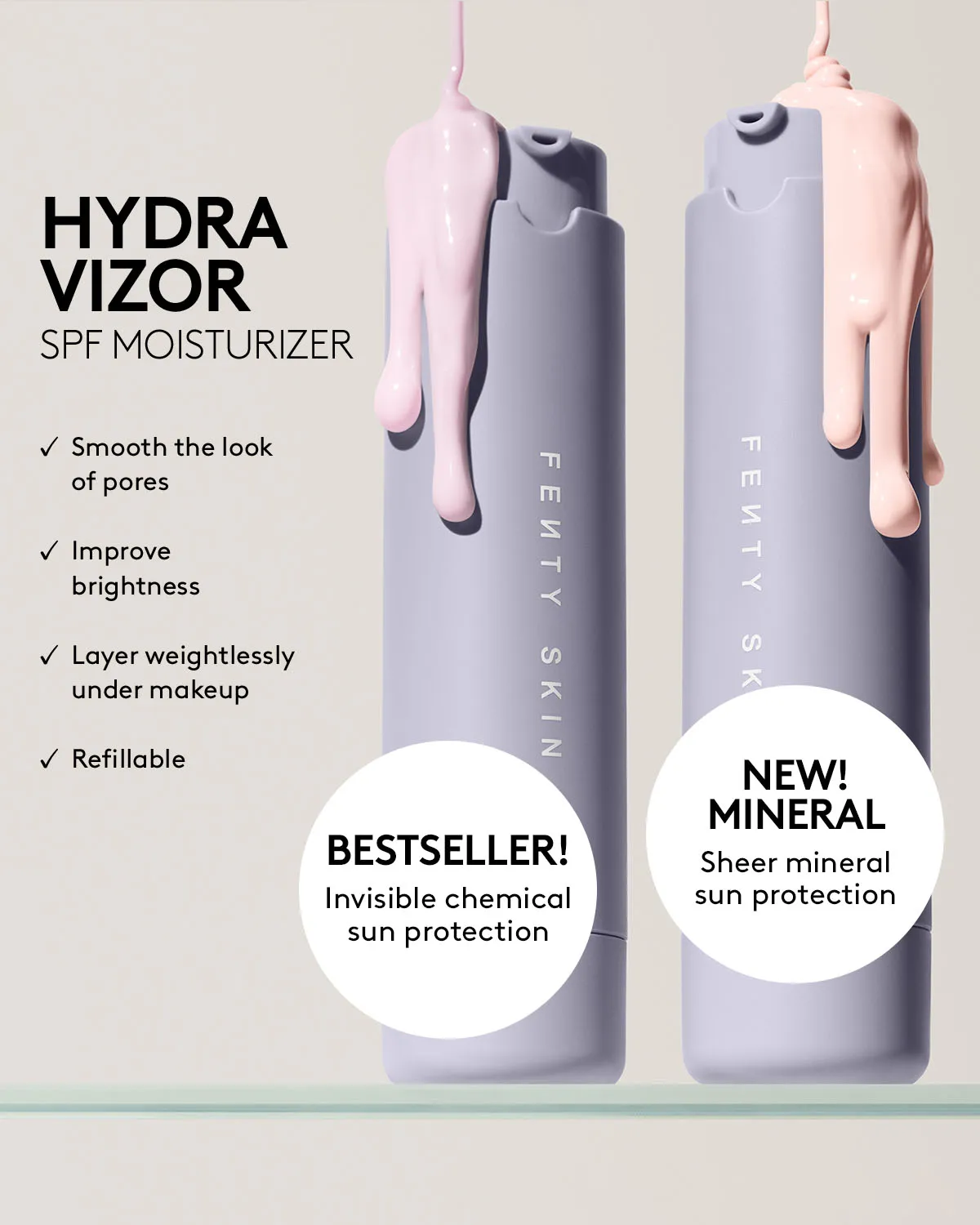 Hydra Vizor Mini Broad Spectrum Mineral SPF 30 Sunscreen Moisturizer - Image 8
