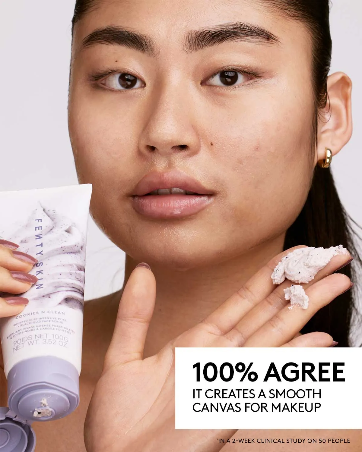 Cookies N Clean Whipped Clay Intensive Pore + Blackhead Face Scrub - Image 5