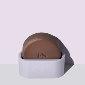 Cocoa Cleans’r All-Over Cleansing Bar + Soap Dish
