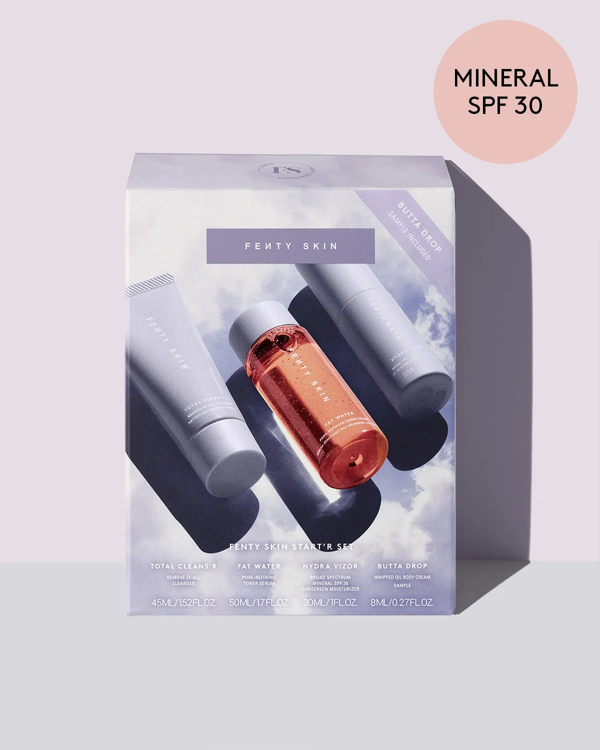 Fenty Skin Travel-Size Start’r Set with Mineral SPF