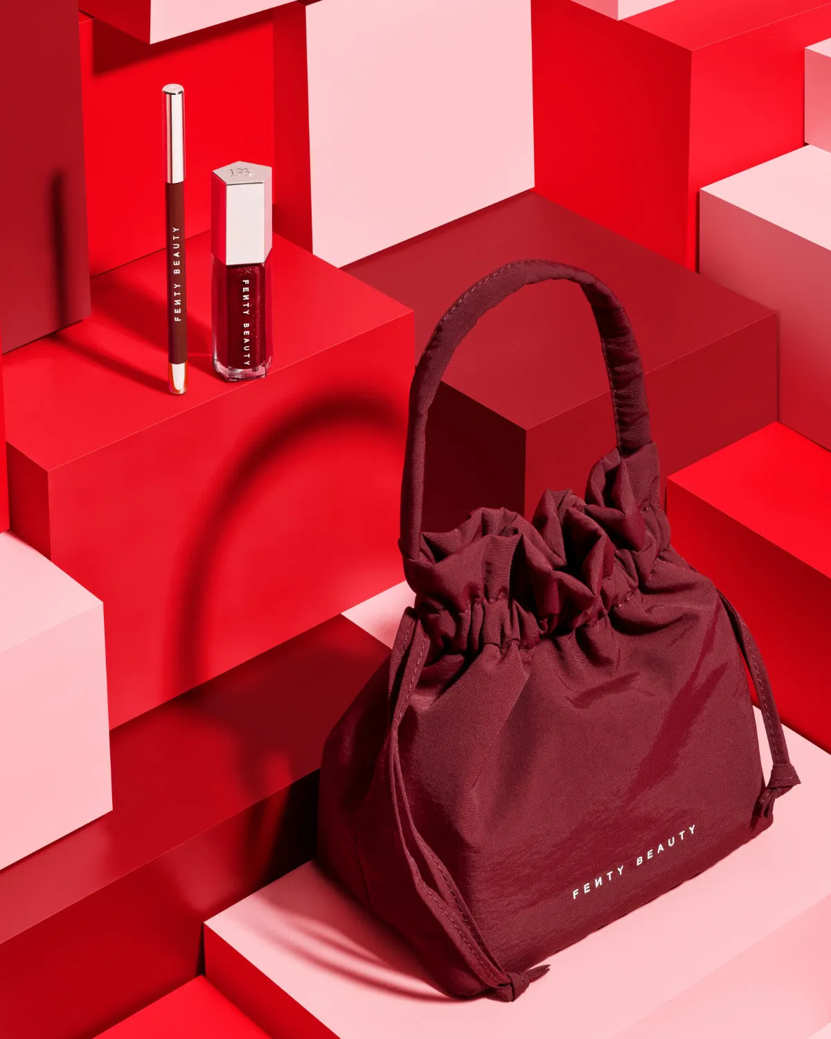 Chocolate Cherriez 2-Piece Lip Set + Pouch - Image 3