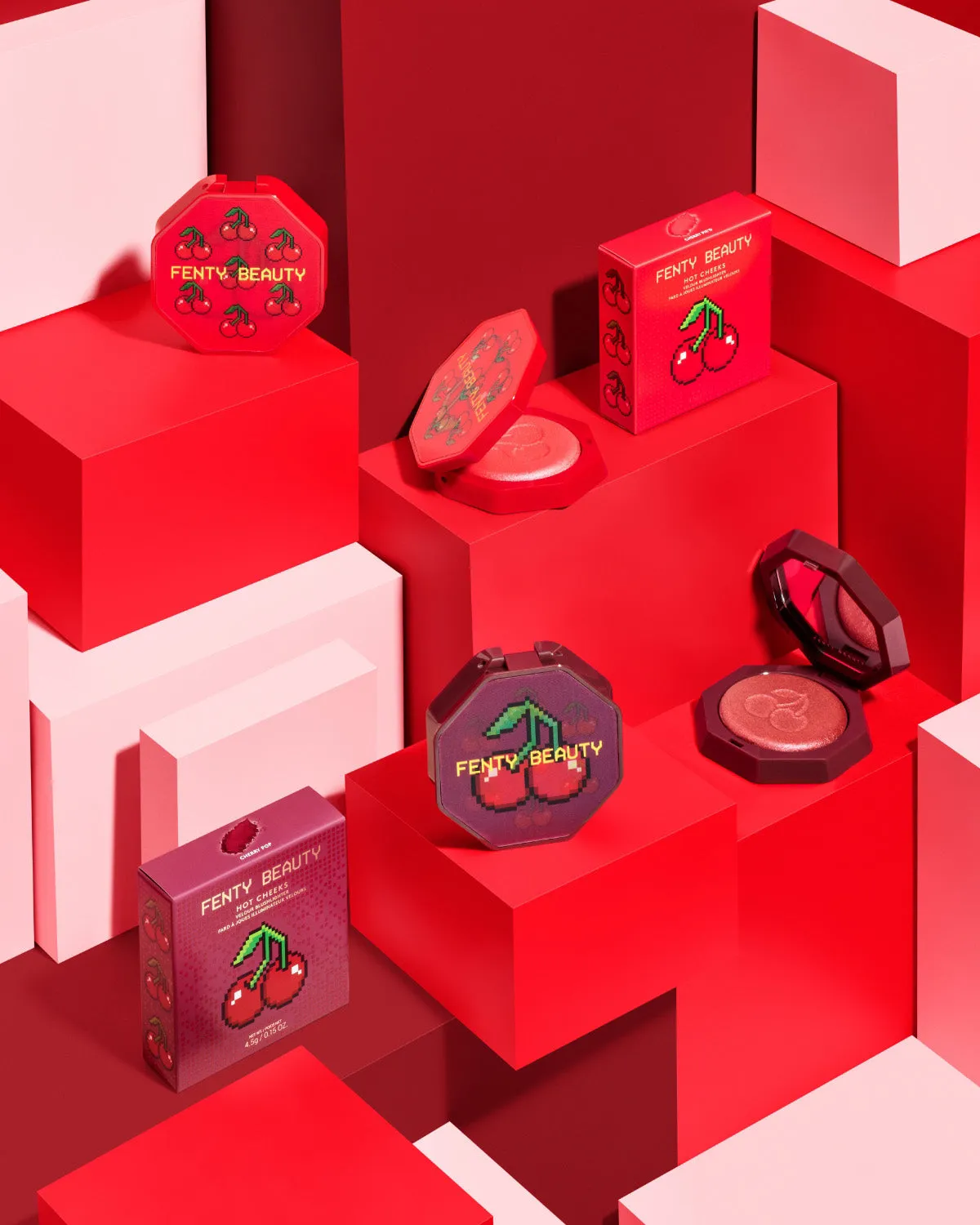 Hot Cheeks Velour Blushlighter — Cherry Pie’d - Image 4